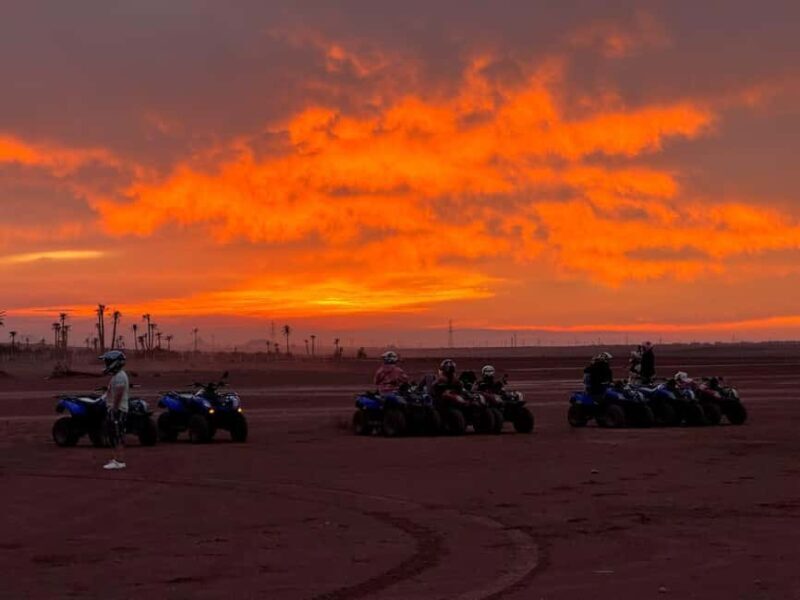 Sunset quad bike in Marrakech - Key Points