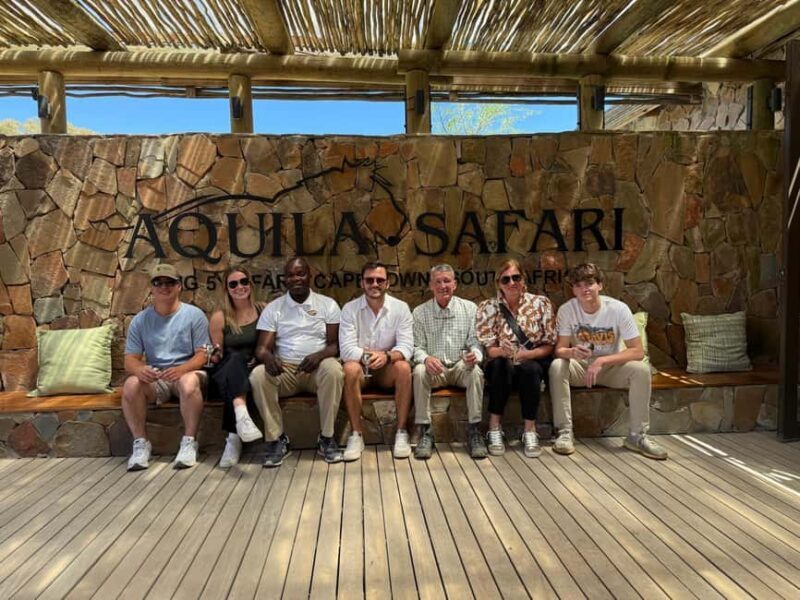 sunset safari big 5 aquila with snack and wine tasting - Arriving at Aquila Private Game Reserve: The Heart of the Safari