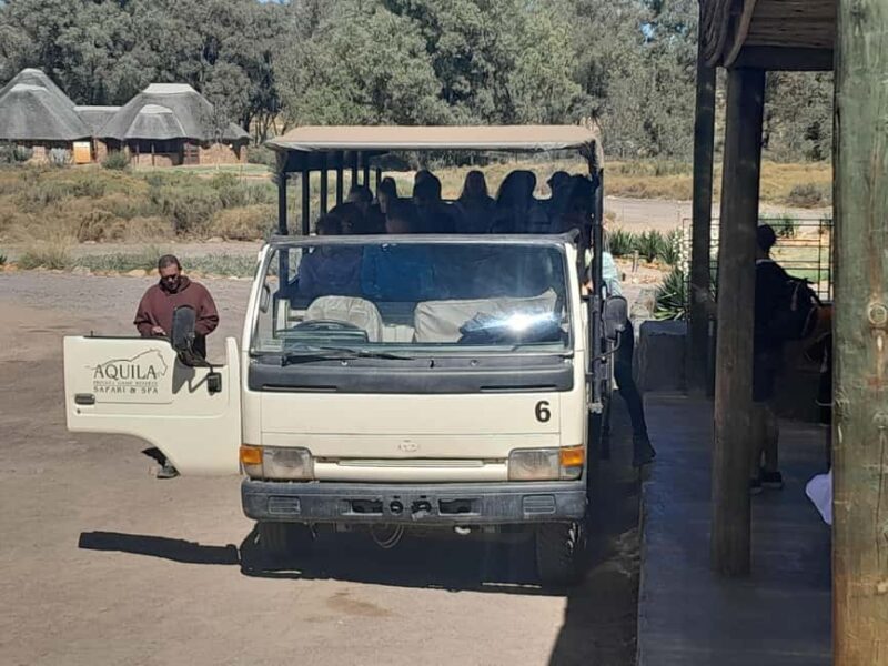 sunset safari big 5 aquila with snack and wine tasting - Practical Details to Keep in Mind