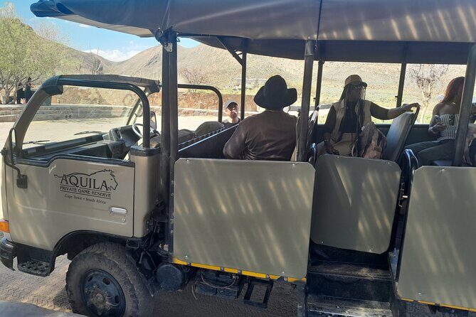 Sunset Safari Big 5 Aquila with Snacks and Wine Tasting - The Sum Up