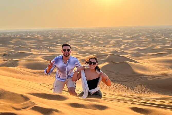 Sunset Safari with BBQ Dune Drive Camel Ride & Dune Buggy option - The Bedouin-Style Camp and Cultural Activities