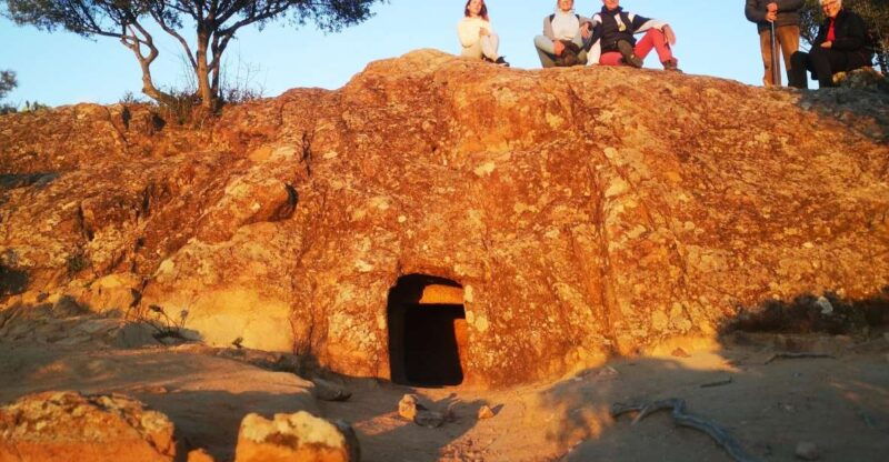 sunset-tour-at-a-domus-de-janas-naturetherapy