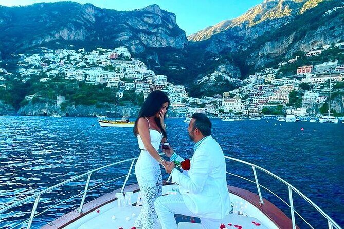 Sunset tour by private boat from Positano, Praiano or Amalfi - Key Points