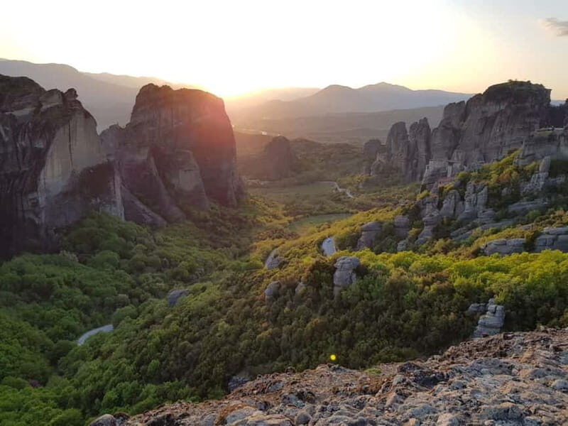 Sunset Tour in Meteoras Stone Forest with Greek Dinner - Discovering the Hermitages and Cave Dwellings
