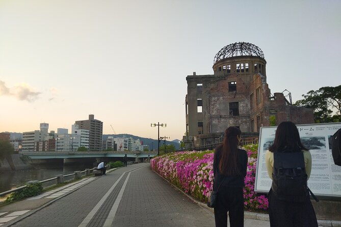 sunset-walking-tour-at-peace-park-hiroshima
