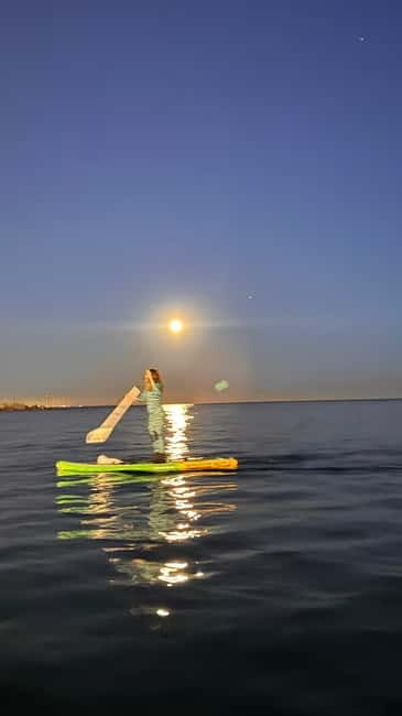 Sunset+paddle surf with music+fotos&videos Barceloneta+snack - What Does the Itinerary Look Like?