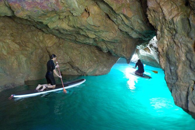 SUP Adventure in Algarve's secret Ingrina Caves with Photos Included - The Sum Up
