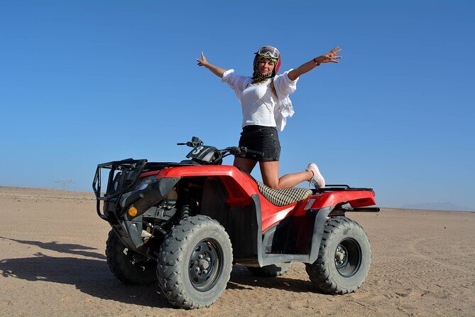 Super Safari ATV Quad, Jeep & Camel Ride with Dinner - Hurghada - Key Points