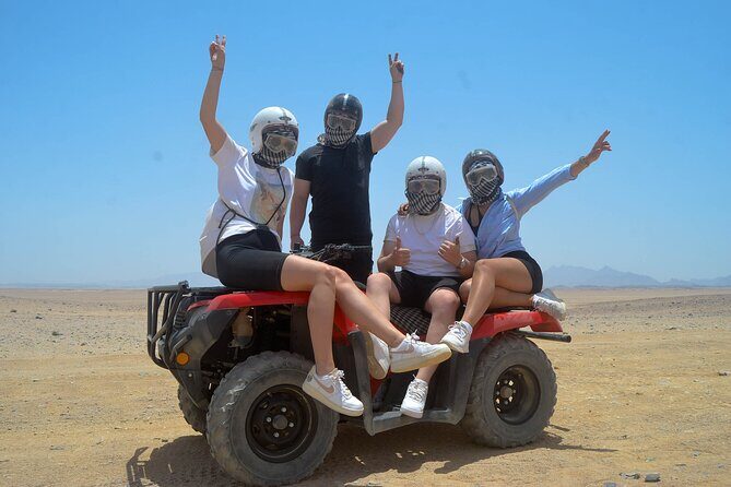 Super Safari Full Day Quad Jeep Camel and Buggy & Dinner_Hurghada - Camel Ride and Sunset Views