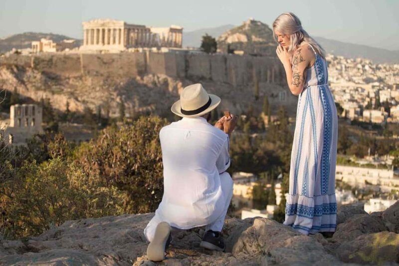 Surprise Proposal Photoshoot in Athens - The Sum Up