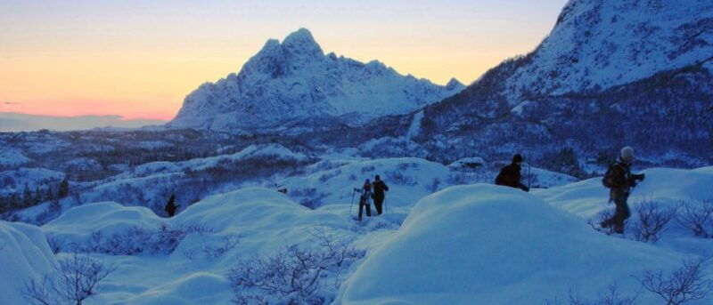 svolvaer-half-day-guided-snowshoeing-tour