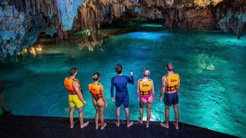 Swim in a Cenote, Snorkel with Turtles in Akumal and Beach Club + Food - An Introduction to the Tour Experience