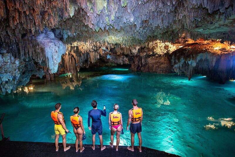 Swim in Cenote, Snorkel With Sea Turtles and Beach Club. - Key Points