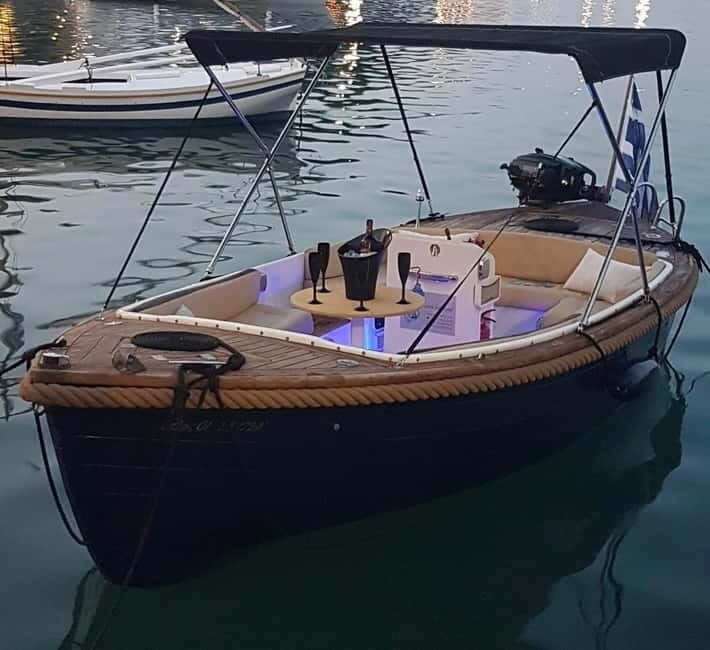 Swim to Antony Quinn bay Ladiko & Traunou caves with skipper - Practical Details