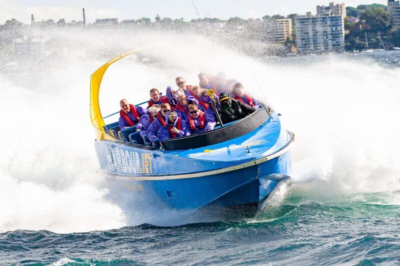 Sydney: 30-Minute Jet Boat Ride from Darling Harbour - What’s Included and What’s Not