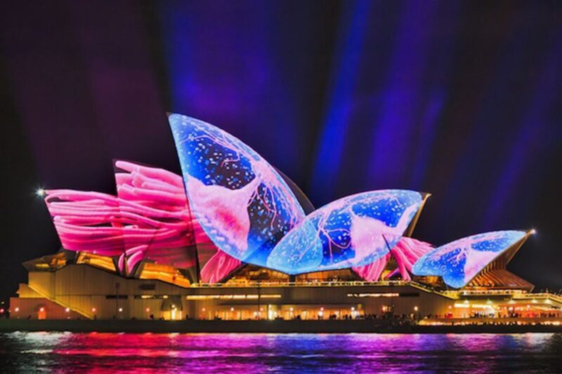 Sydney: Bring Your Own Drinks Vivid Harbour Cruise - Key Points