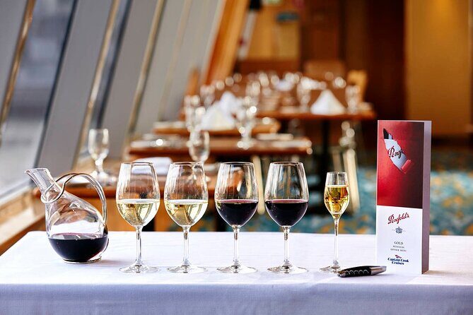 Sydney Gourmet Gold Penfolds Dinner Cruise from Darling Harbour - FAQs