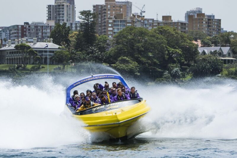 Sydney Harbour: 45-Minute Extreme Adrenaline Rush Ride - Viewpoints and Scenic Highlights