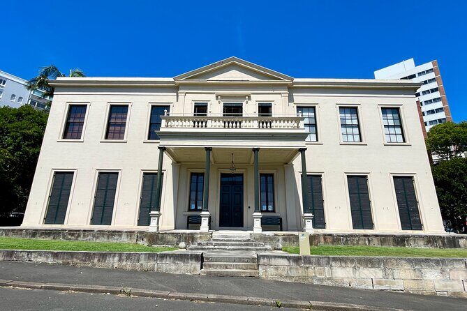 Sydney History and Architecture Tour - A Journey Through Time - Elizabeth Bay House
