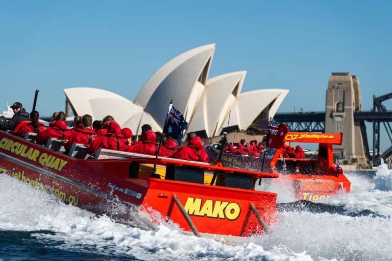 Sydney: Jet Boat Adventure Ride from Circular Quay - Key Points  
