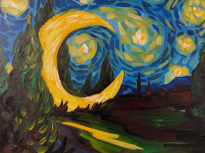 Sydney: Paint and Sip Classes - Acrylic, Canvas & Wine - The Details of the Sydney Paint and Sip Experience