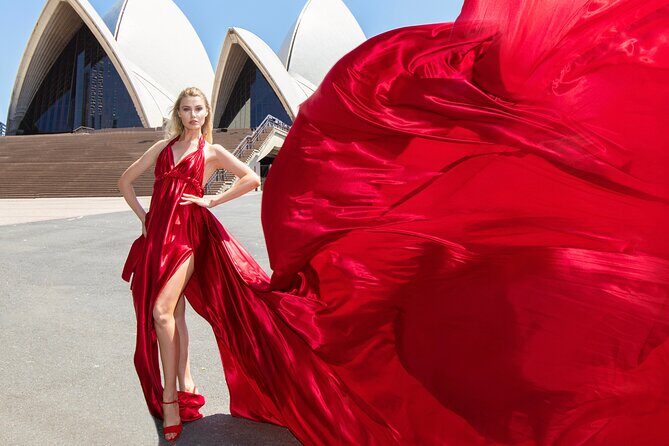 Sydney Private Flying Dress Photoshoot - A Closer Look at the Sydney Private Flying Dress Photoshoot