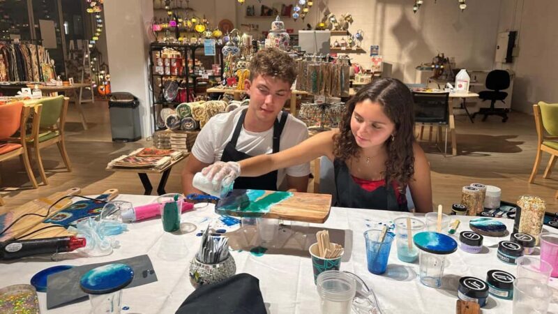 Sydney: Resin Art Classes - Cheeseboards & Coasters - Introduction