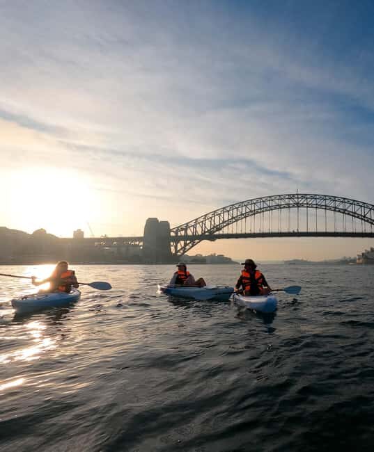 Sydney: Sunset Kayak - Opera & Harbour Bridge Tour (5p. max) - Guides Who Make the Difference
