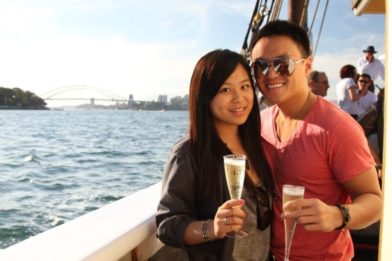 Sydney: Tall Ship Harbour Twilight Dinner Cruise - The Food and Dining