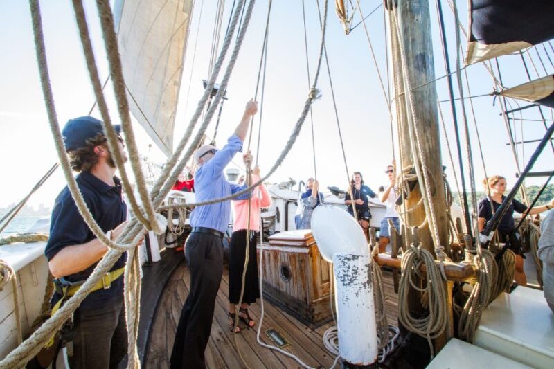 Sydney: Tall Ship Harbour Twilight Dinner Cruise - The Atmosphere and Additional Offerings