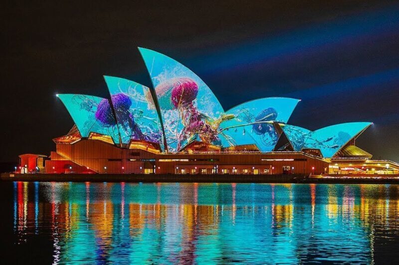 Sydney: Vivid Harbour Cruise with Canapes - An Overview of the Experience