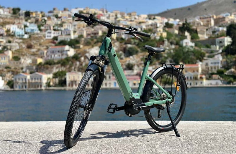 Symi: Guided Tour with E-Bikes (2 hours) - Key Points
