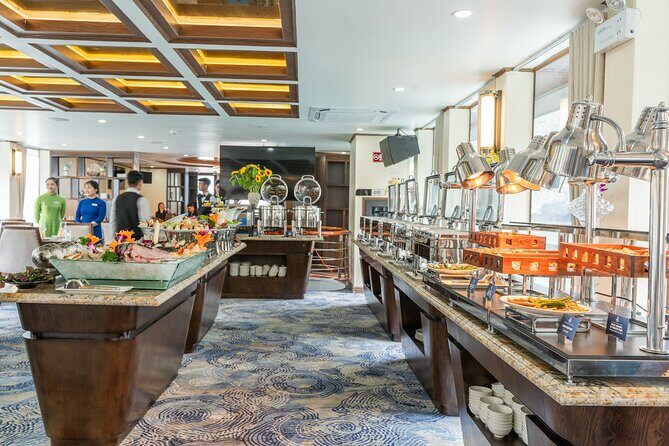 Symphony Luxury Cruise Day Tour from Halong Harbor with Pickup - FAQ