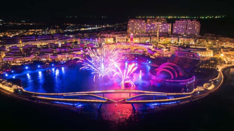 Symphony of the sea show with snack on the beach - What Is the Symphony of the Sea Show?