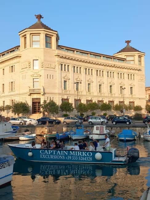 Syracuse: Ortigia Island Boat Tour with Captain Mirko - Discovering Syracuse from the Water: Why This Tour Matters