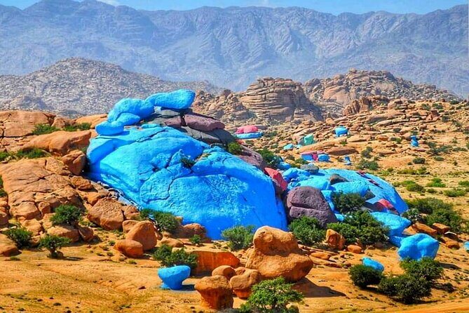 Tafraout the Anti Atlas and the canyon of Ait Mansour 2 Days 1 night - Key Points