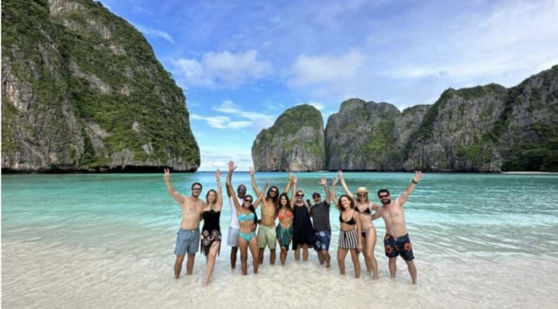 TailanDay in PhiPhi -Maya Bay and main beaches in Portuguese - Key Points
