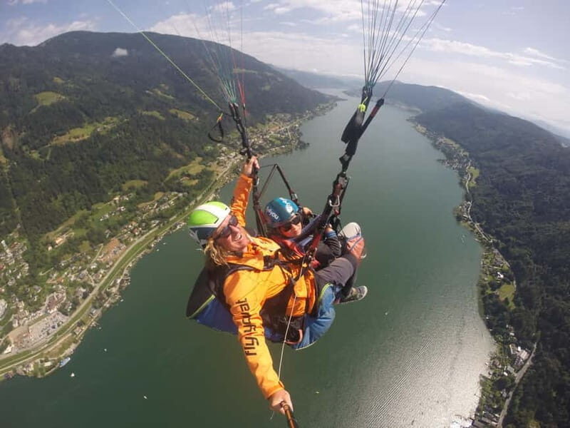 Tandem flight: Paragliding panorama tandem flight - Logistics and practical considerations