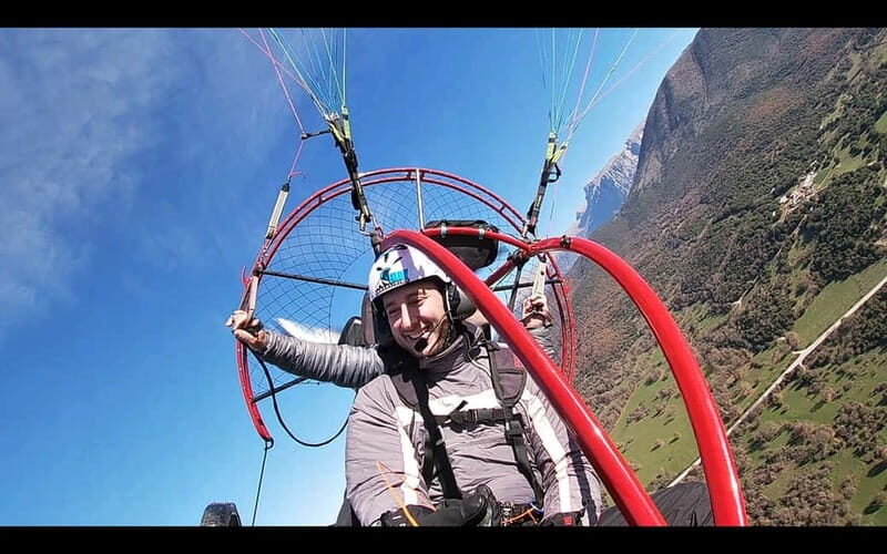 Tandem flight with paramotor from above ioannina zagori - What Is a Tandem Paramotor Flight?