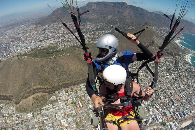 Tandem Paragliding Cape Town Experience TABLE MOUNTAIN PARAGLIDE - FAQ