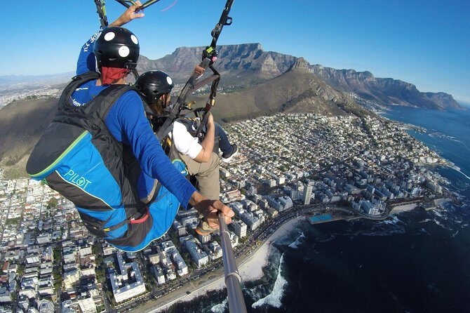 Tandem Paragliding in Cape Town - Key Points