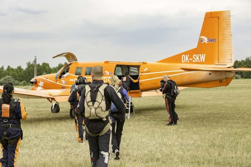 Tandem Skydiving Adventure in Prague - Key Points