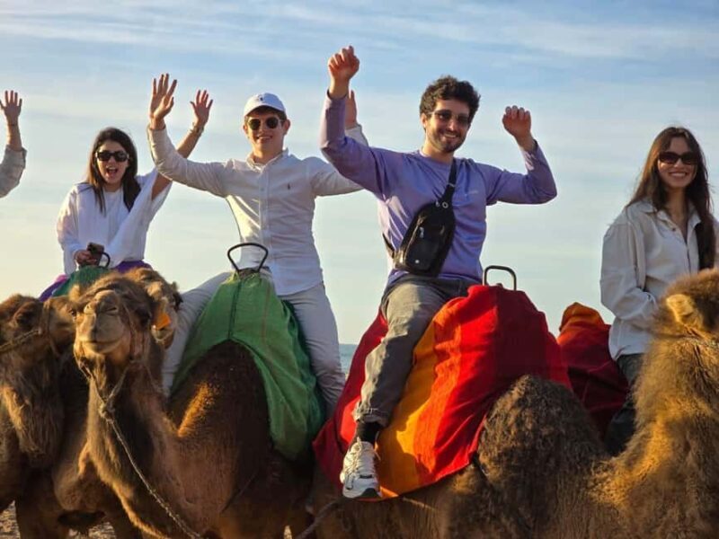 Tangier: sunset, tea, camel ride, Cape Spartel and caves. - Key Points