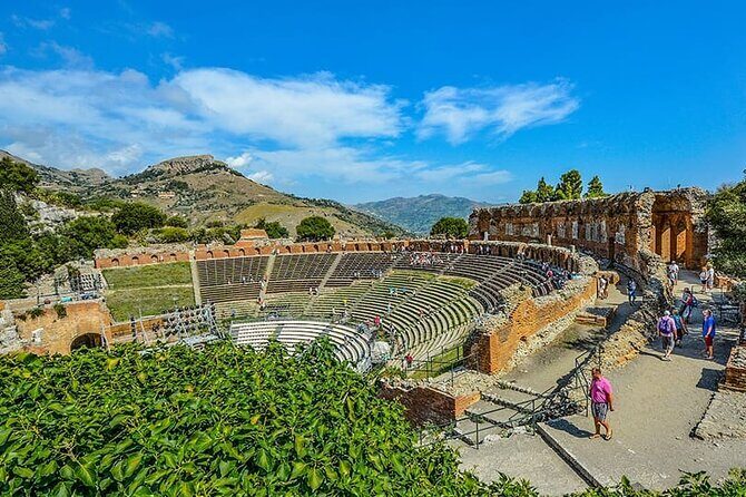 Taormina and Castelmola Tour From Messina Port in Sicily, Italy. - Visiting Palazzo Corvaja and Duomo di Taormina