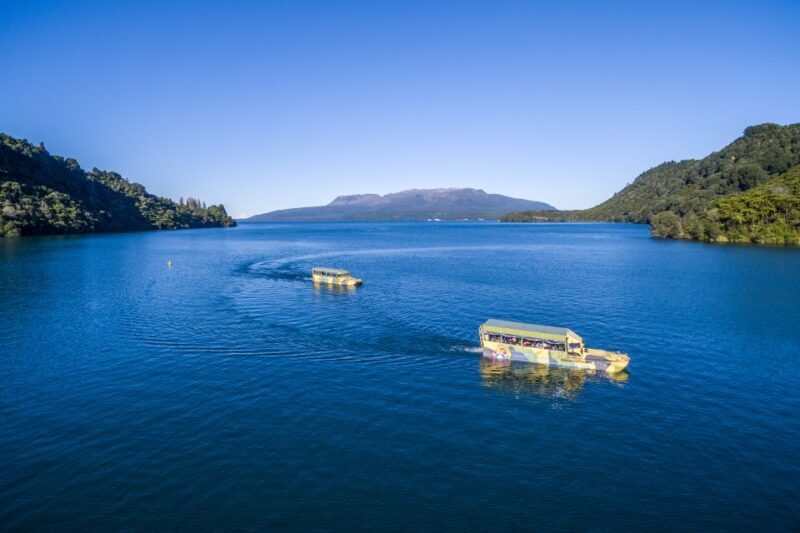 Tarawera and Lakes 2-Hour Duck Eco Tour - The Guide and Commentary
