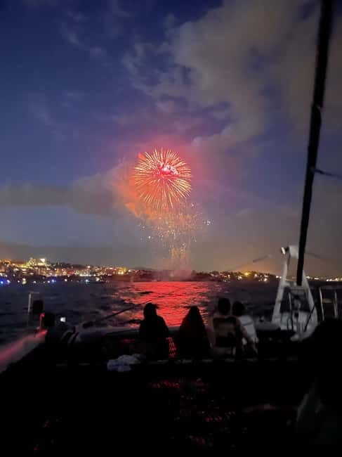 Tarragona's Fireworks Sail Catamaran - What the Tour Offers
