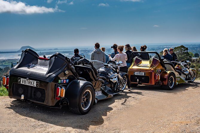 TAURANGA SHORE EXCURSION: Epic 25 min V8 Trike tour of Mt Maunganui & Tauranga - The Booking and Practicalities