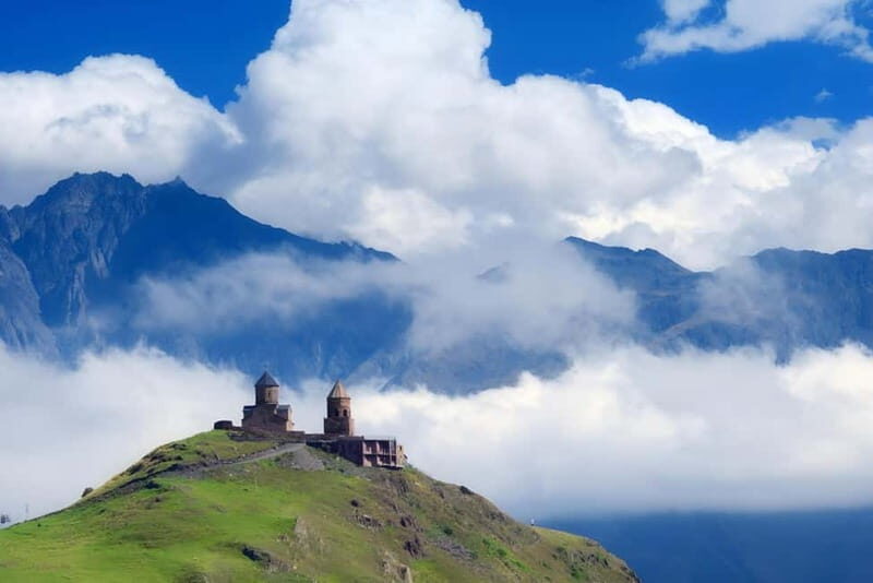 Tbilisi to Zhinvali Ananuri Gudauri Kazbegi Group GuidedTour - Key Points