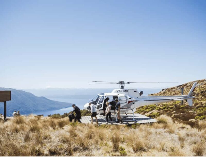 Te Anau: Kepler Track Helicopter Hike with Boat Ride - Starting Point and Arrival