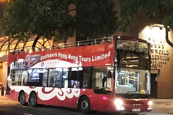 Temple Street & Hong Kong Open-Top Sightseeing Bus Tour - Key Points